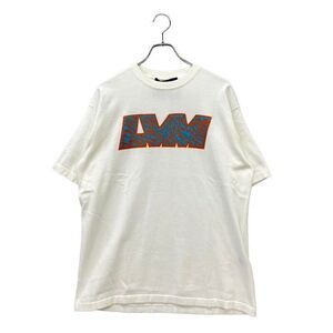 Louis Vuitton Short Sleeve Knit LV Logo Cotton Short Sleeve T-shirt Rm232m HAO